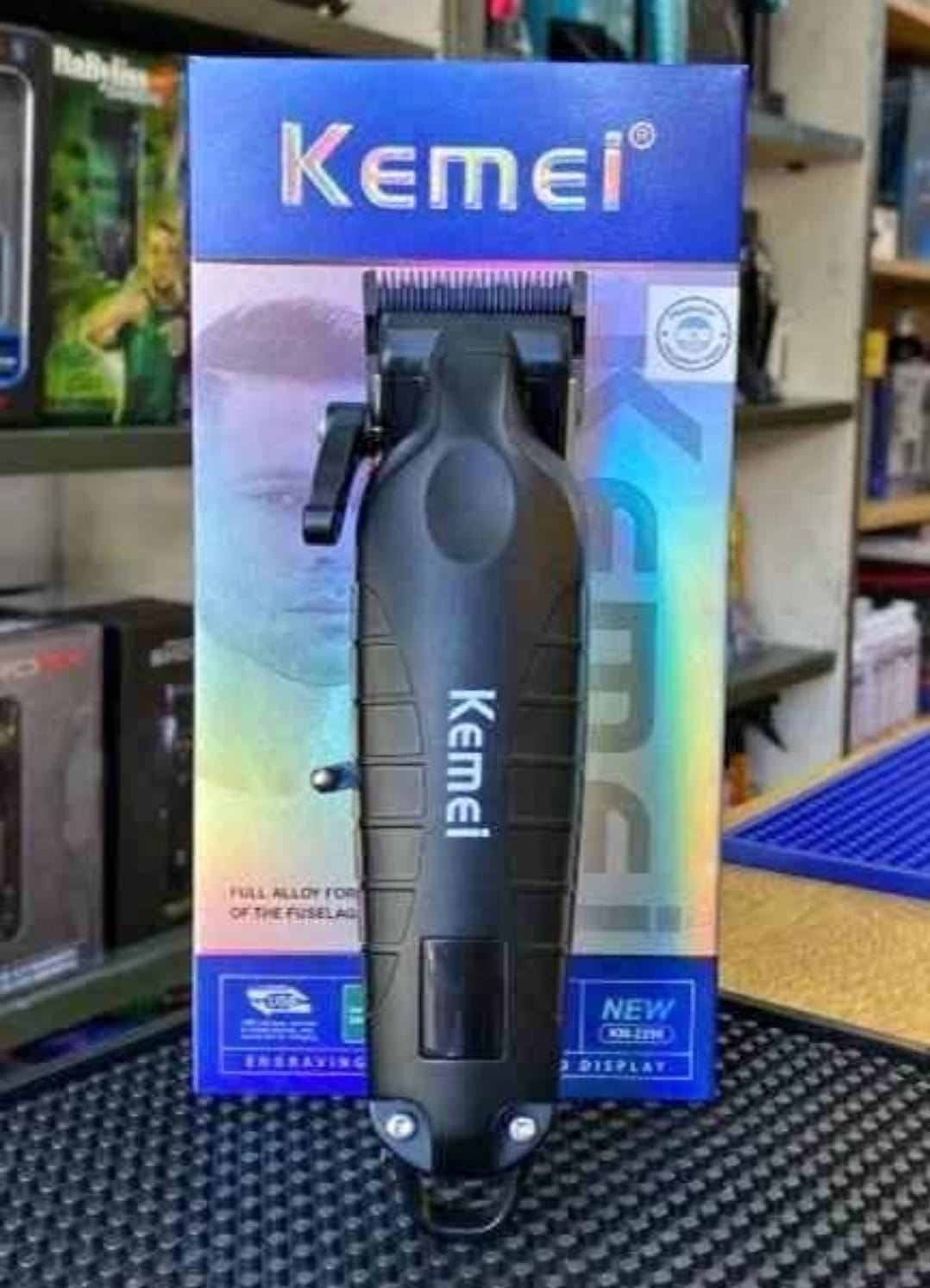 Maquina de cortar cabello inalambrica Kemei Cod:3198 Driver:02