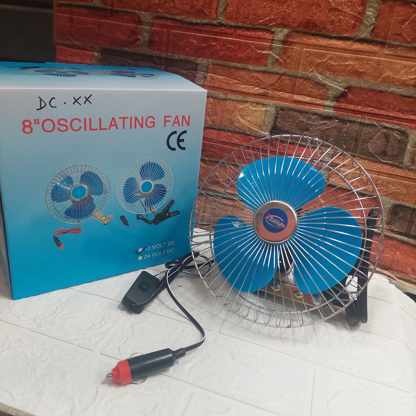 Ventilador Giratorio para carro Cod:5089 driver:01