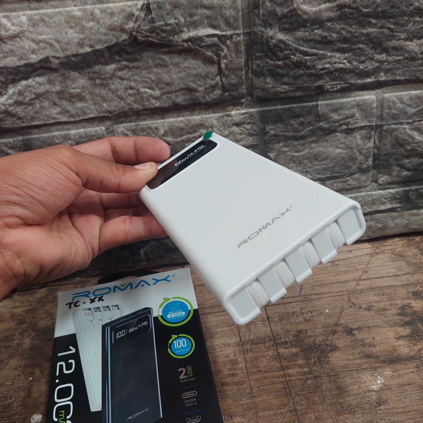bateria portatil 12000mah Cod:3195 Driver:01