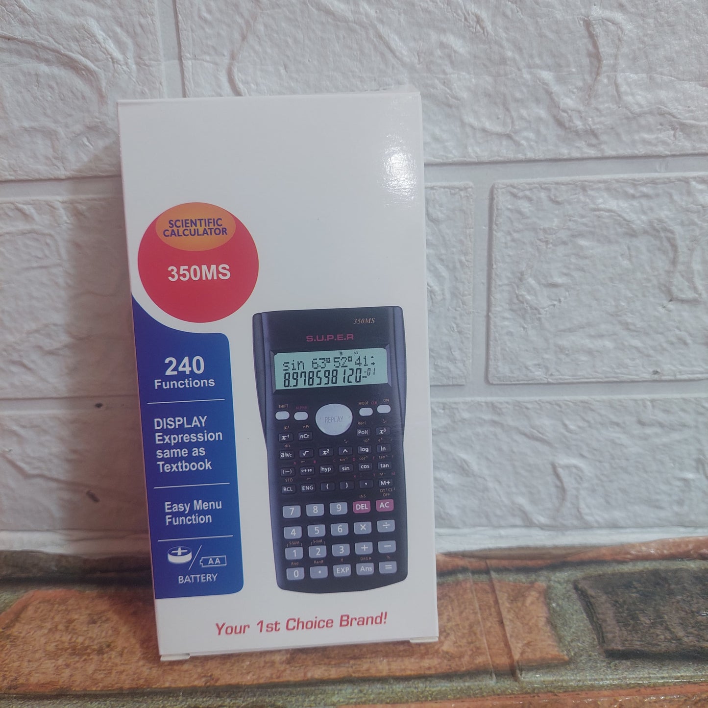 Calculadora científica 240 funciones Cod:6049 driver:03