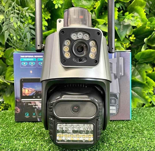 camara de seguridad doble lente 4K cod:1216 driver:05,03