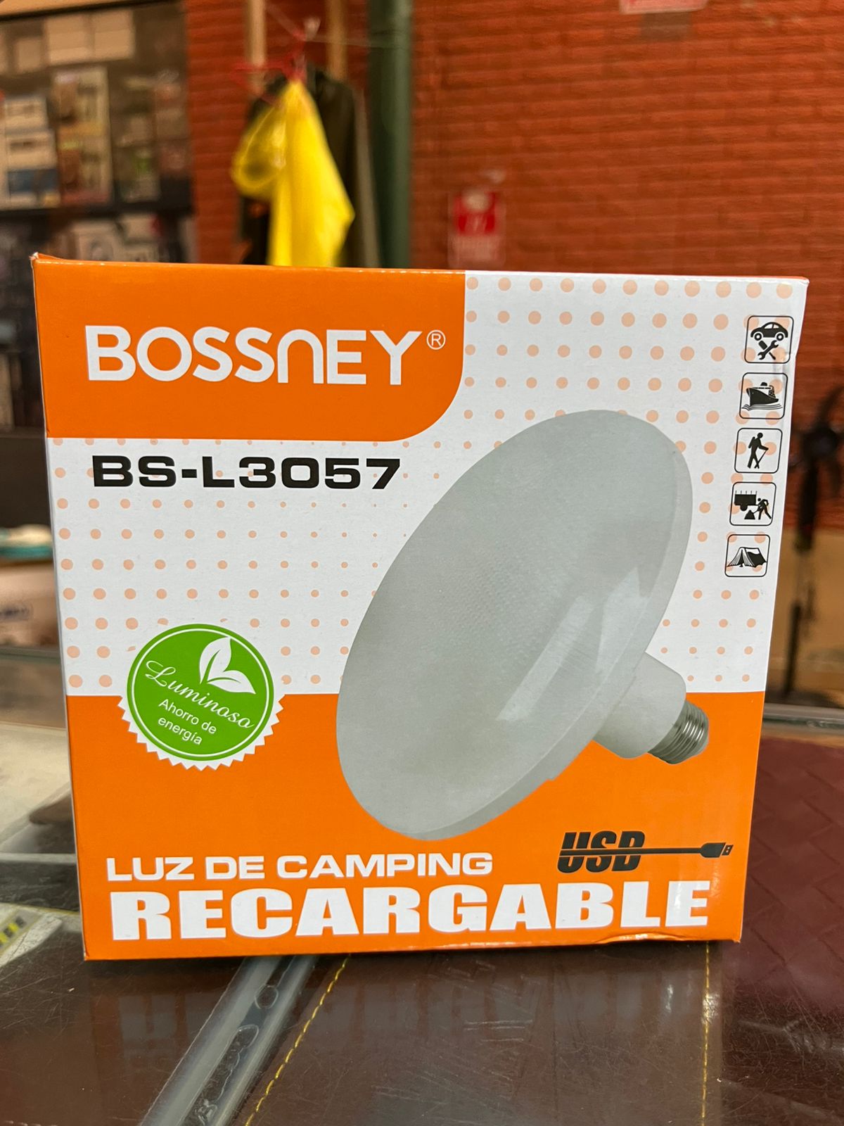 Foco recargable 50W Cod:1300 driver:03