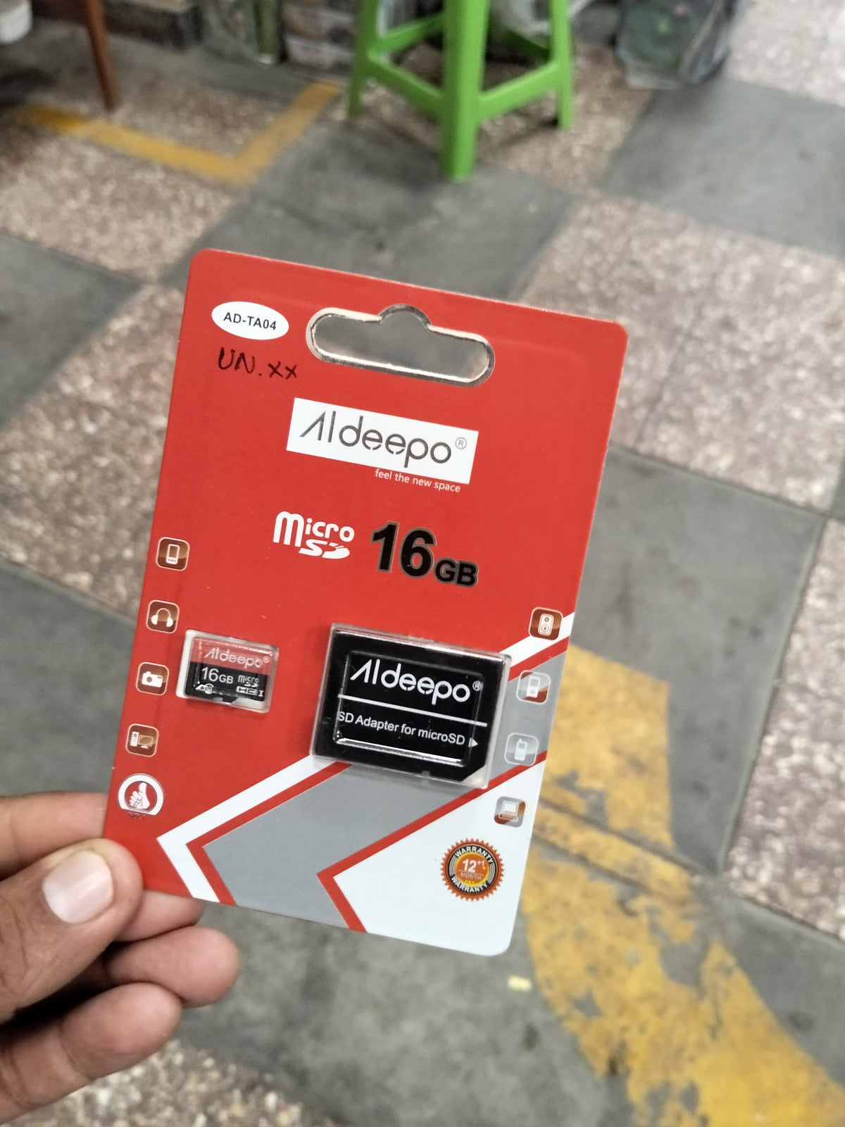 Memoria MICRO SD 16 GB Cod:3002 driver:01