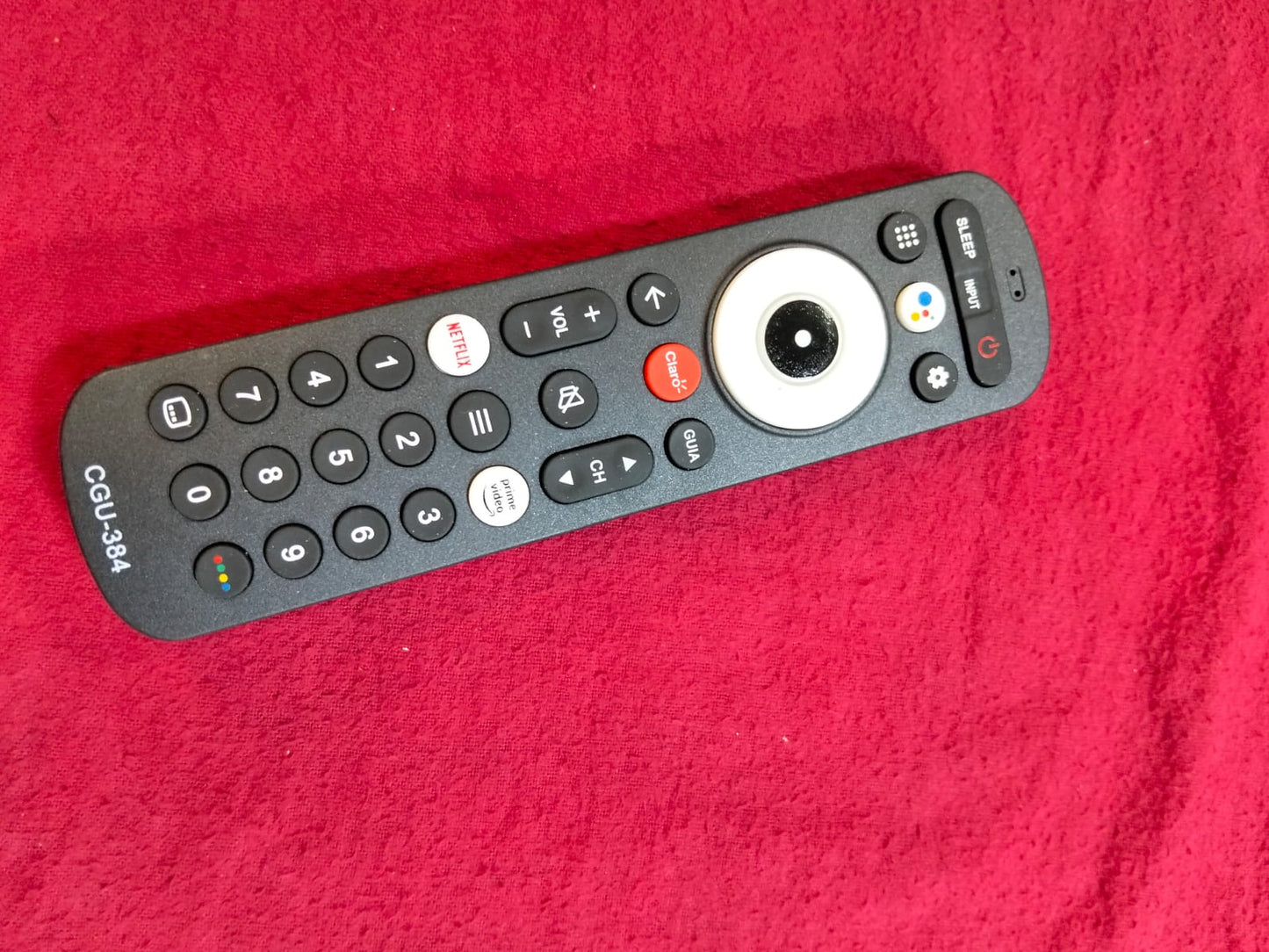 control remoto decodificador claro cod:1416 driver:03