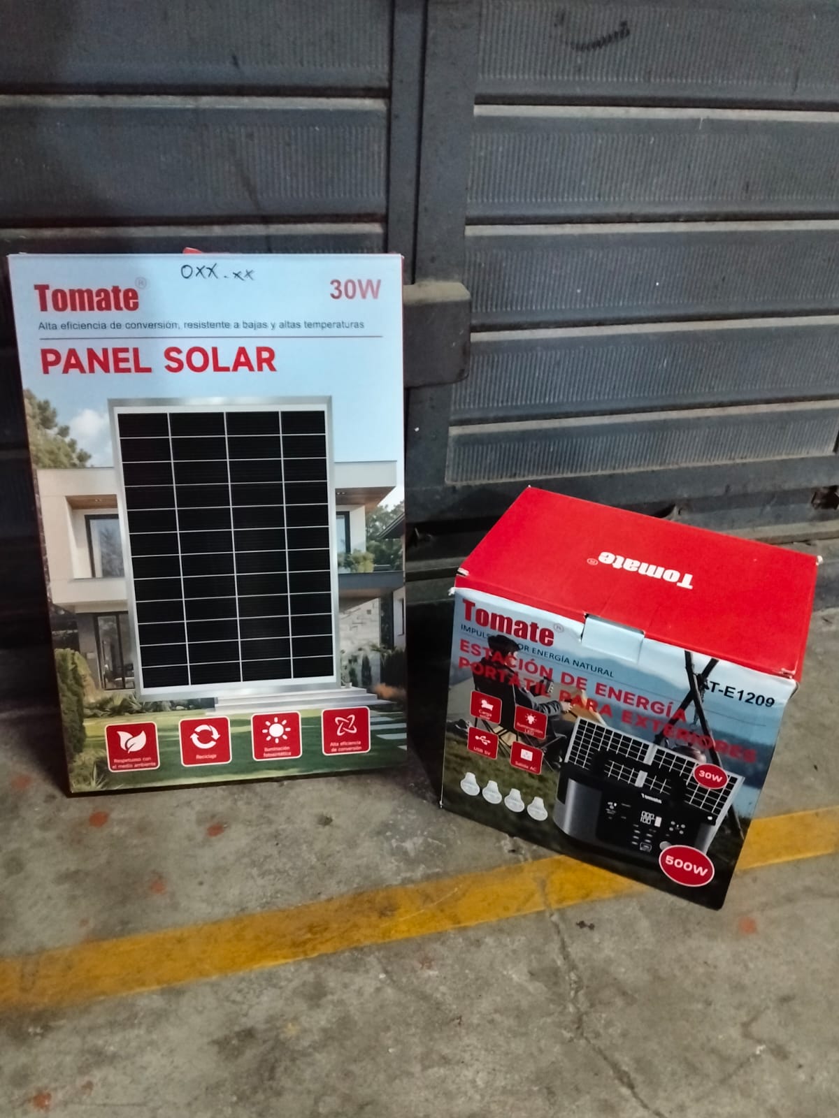kit solar 500W portatil Cod:5084 driver :01