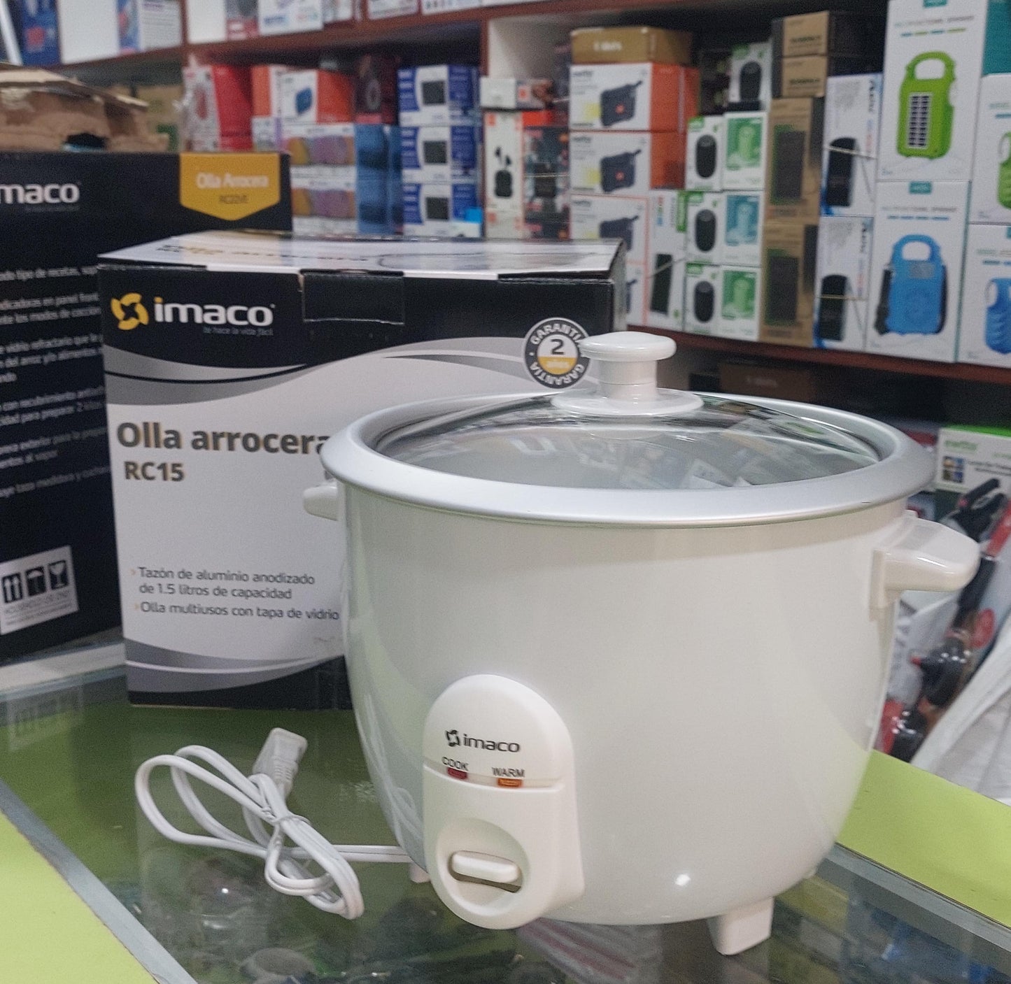 Olla arrocera 1.5L COD:1098 COD:05