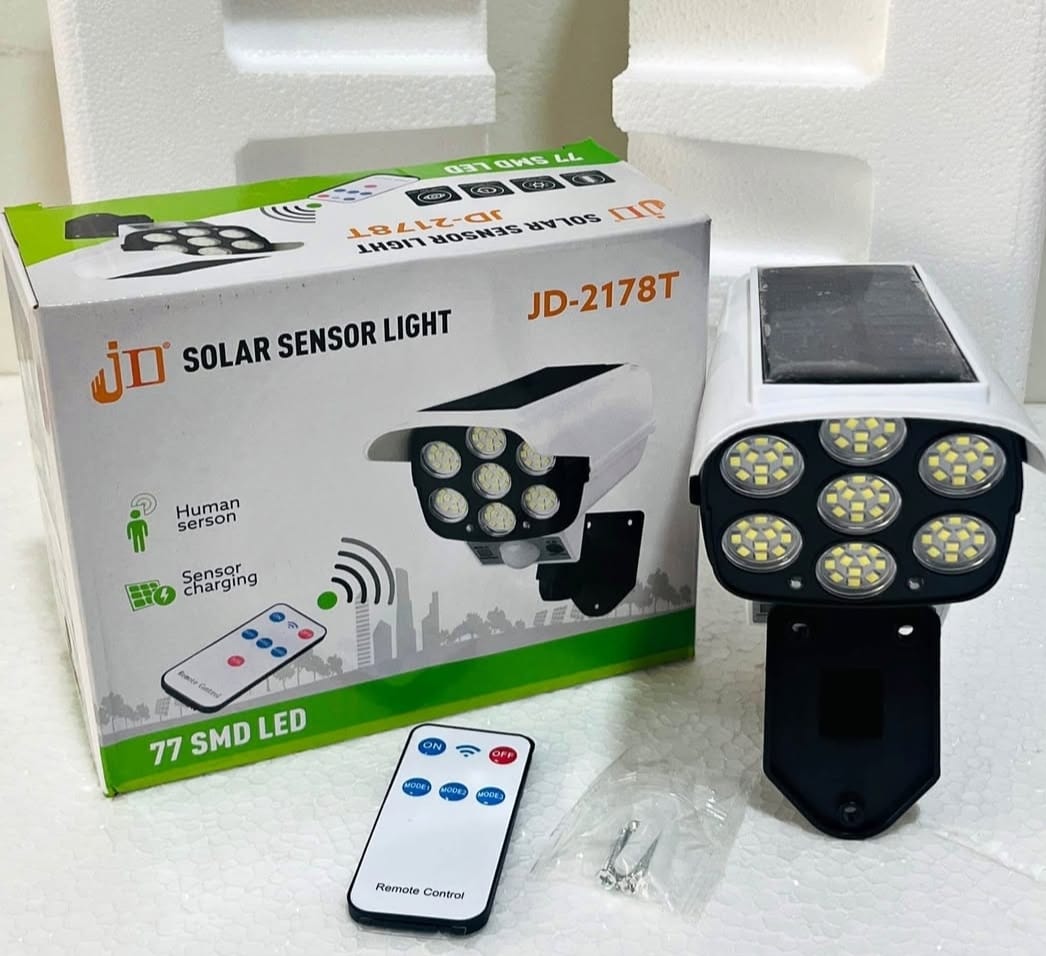 Foco solar con sensor de movimiento COD:3152 COD:01