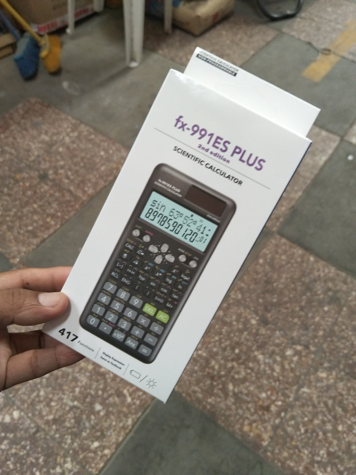 Calculadora científica 417 funciónes Cod:3019 driver:03