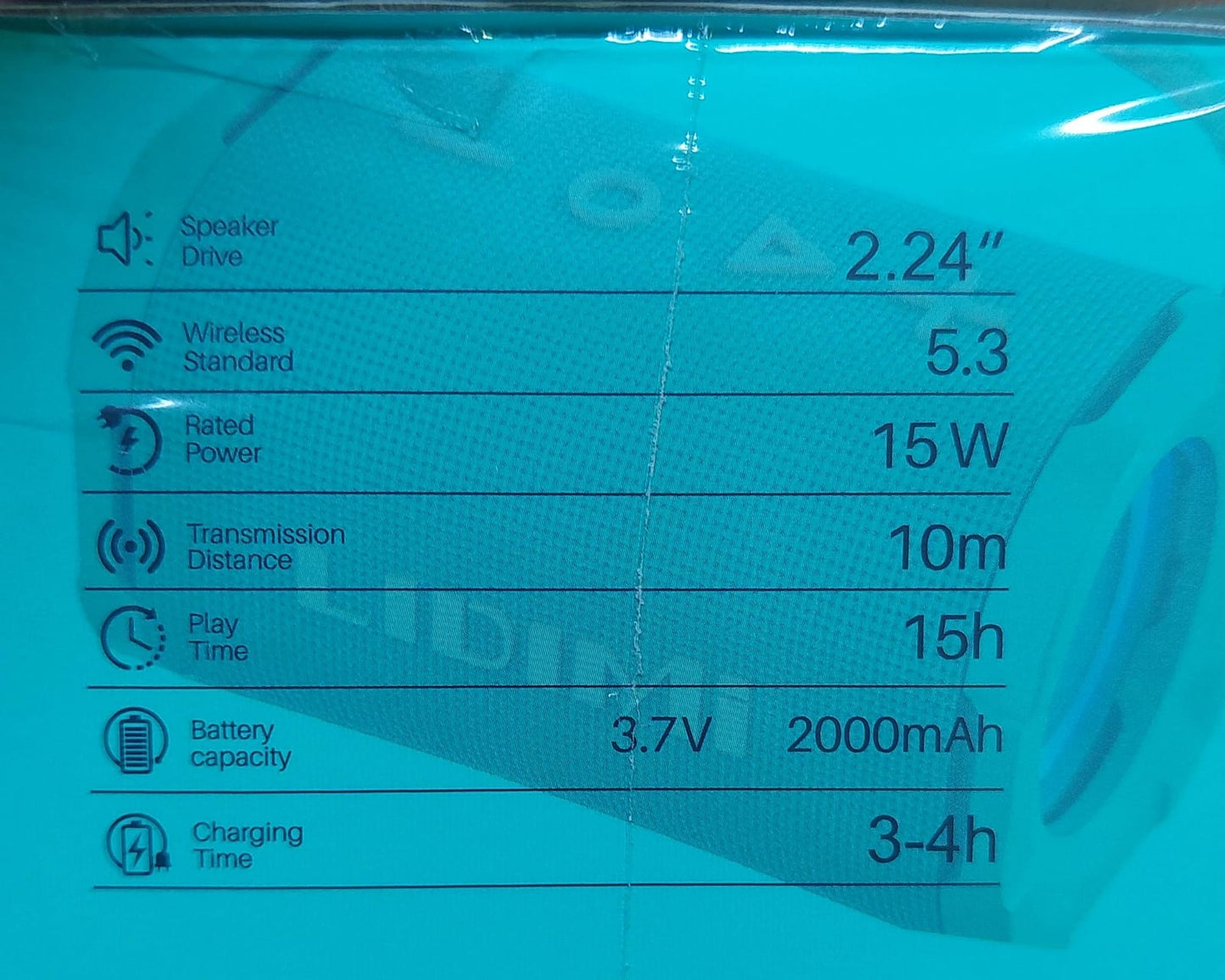 parlante Bluetooth Cod:1207 driver:02