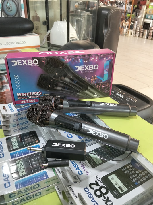 Microfono inalambrico pack x 2 Cod:1504 driver:05