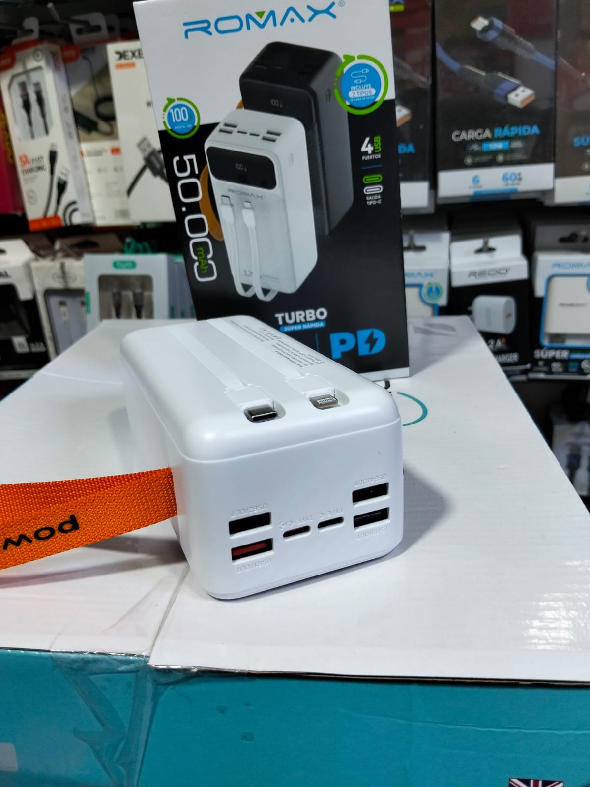 Bateria portatil 50000mah cod:1258 driver:02