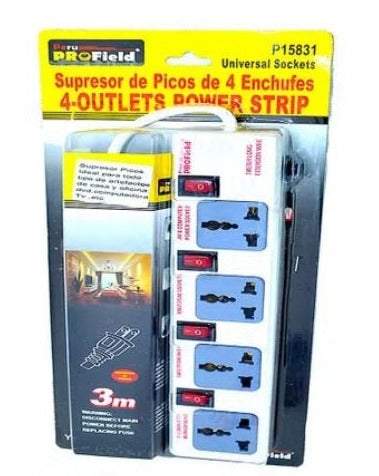 Extension 4 enchufes - Cod : 05