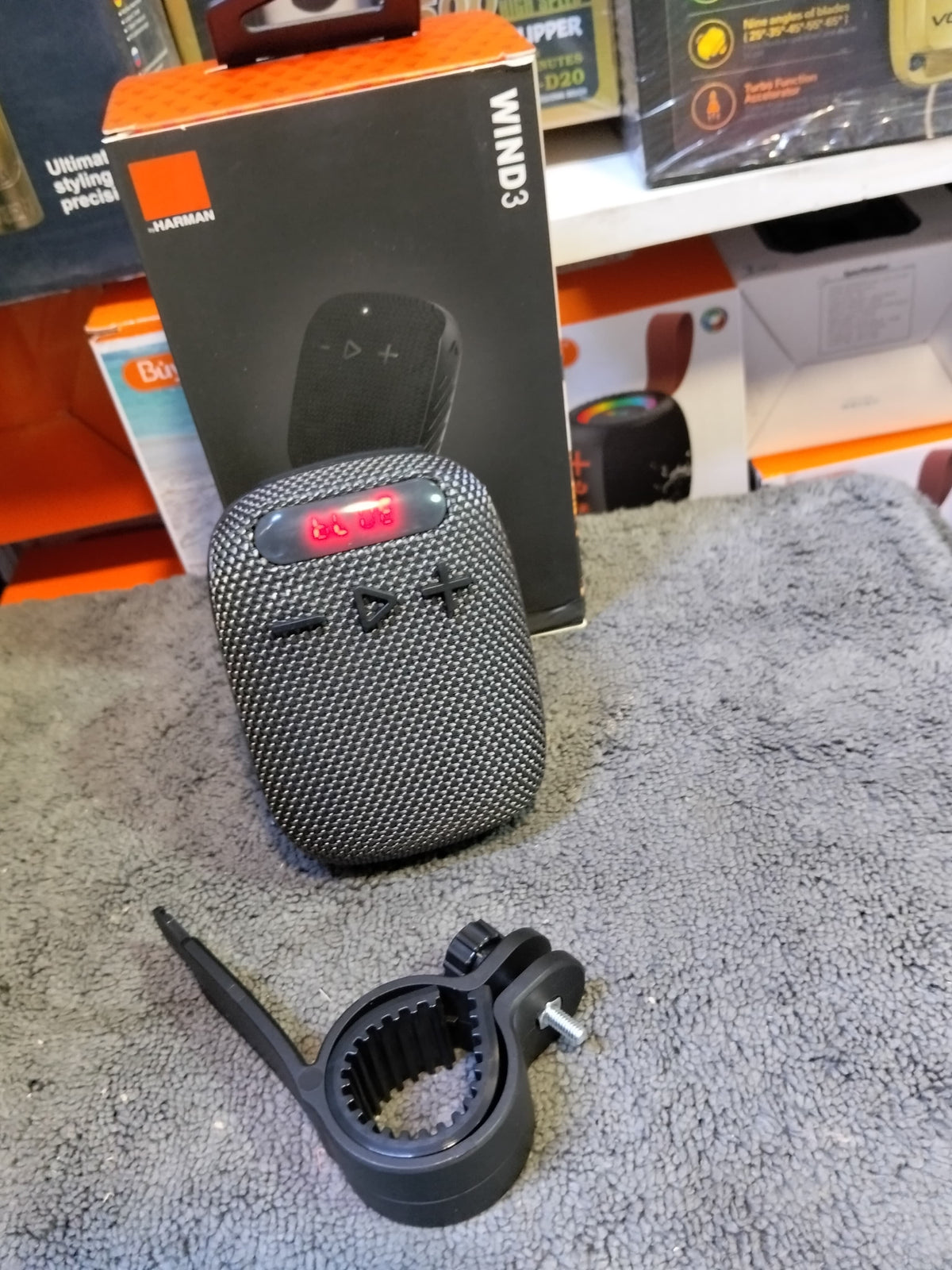 Parlante Bluetooth para moto Cod:3087 driver :02