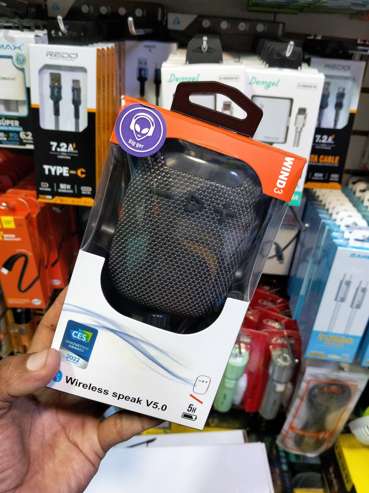 Parlante Bluetooth para moto Cod:3087 driver :02