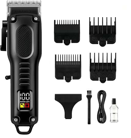 Maquina inalámbrica de cortar cabello Cod:3089 driver :02