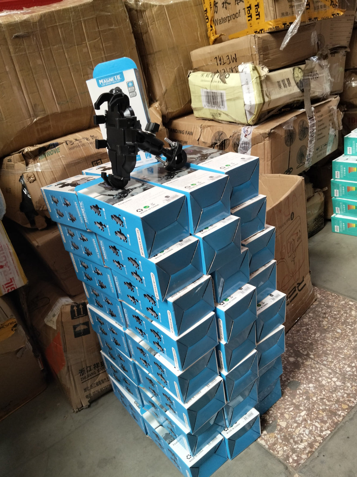 soporte de celular 8 garras timon de moto Cod:3091 driver:01