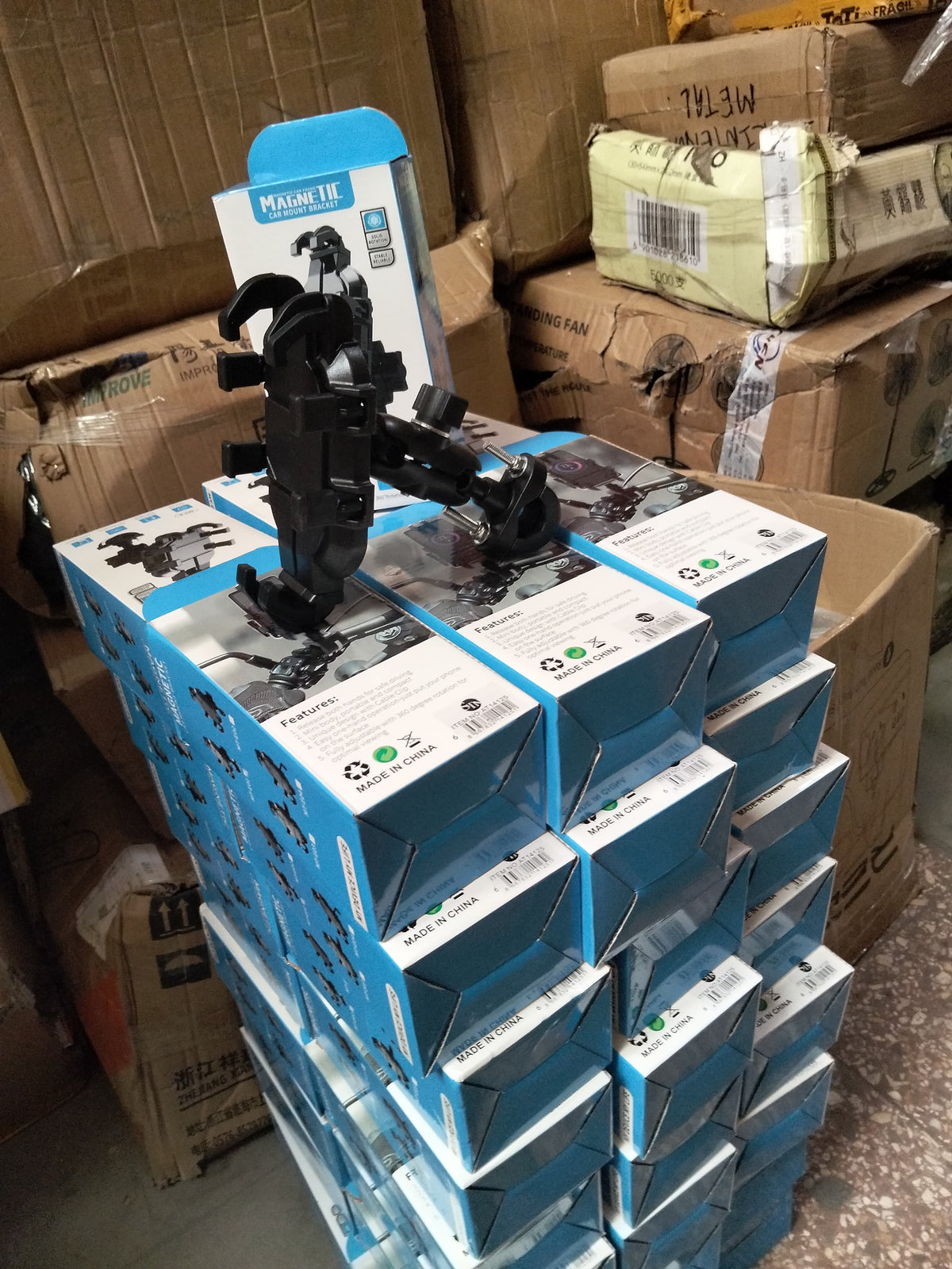 soporte de celular 8 garras timon de moto Cod:3091 driver:01