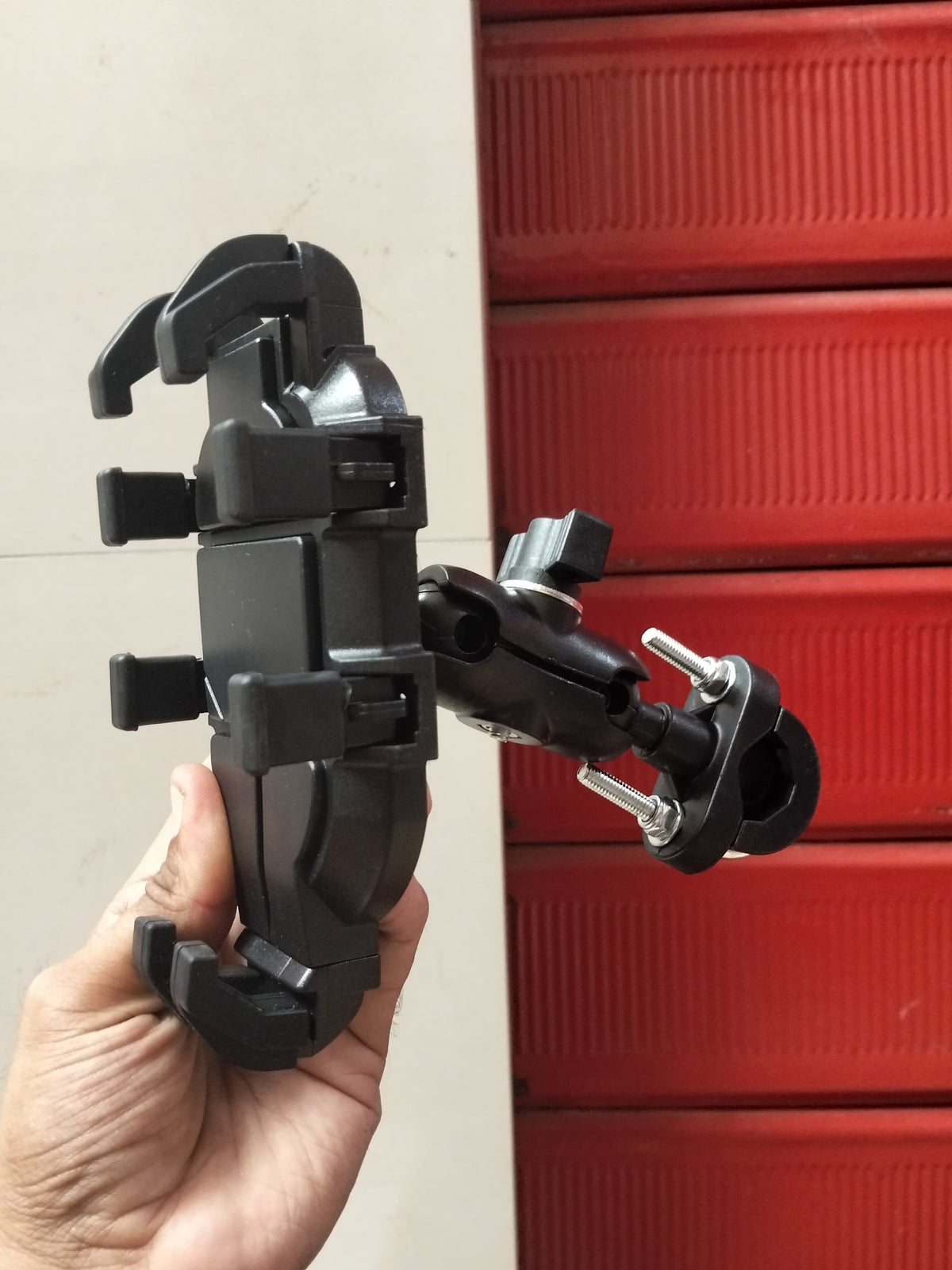 soporte de celular 8 garras timon de moto Cod:3091 driver:01