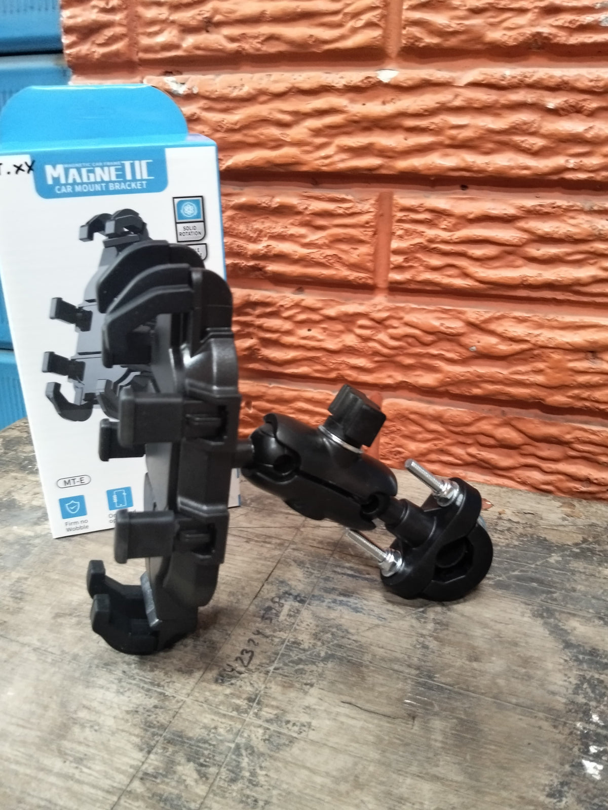 soporte de celular 8 garras timon de moto Cod:3091 driver:01