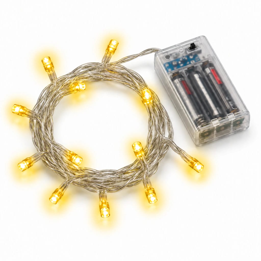 Luces a pilas luz amarilla cod:3094 driver :01,03