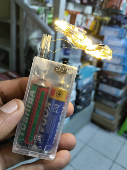 Luces a pilas luz amarilla cod:3094 driver :01,03