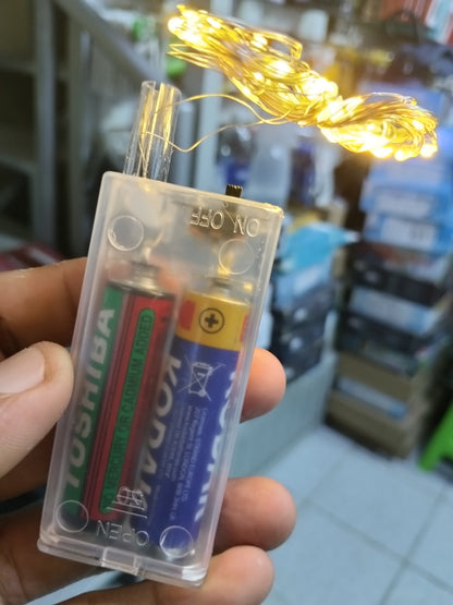 Luces a pilas luz amarilla cod:3094 driver :01,03