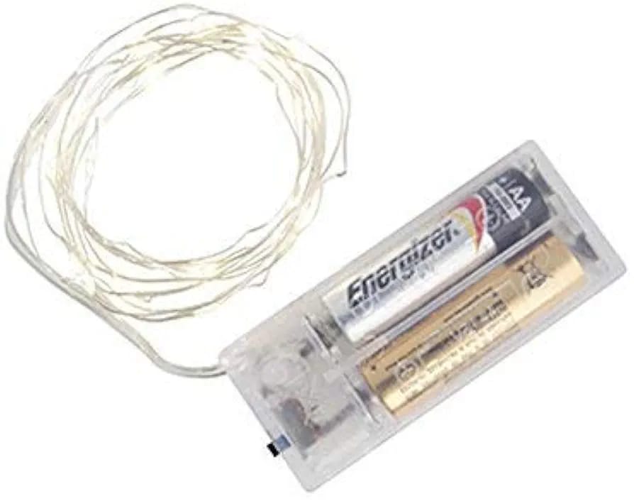 Luces a pilas color blanca Cod:3095 driver:03