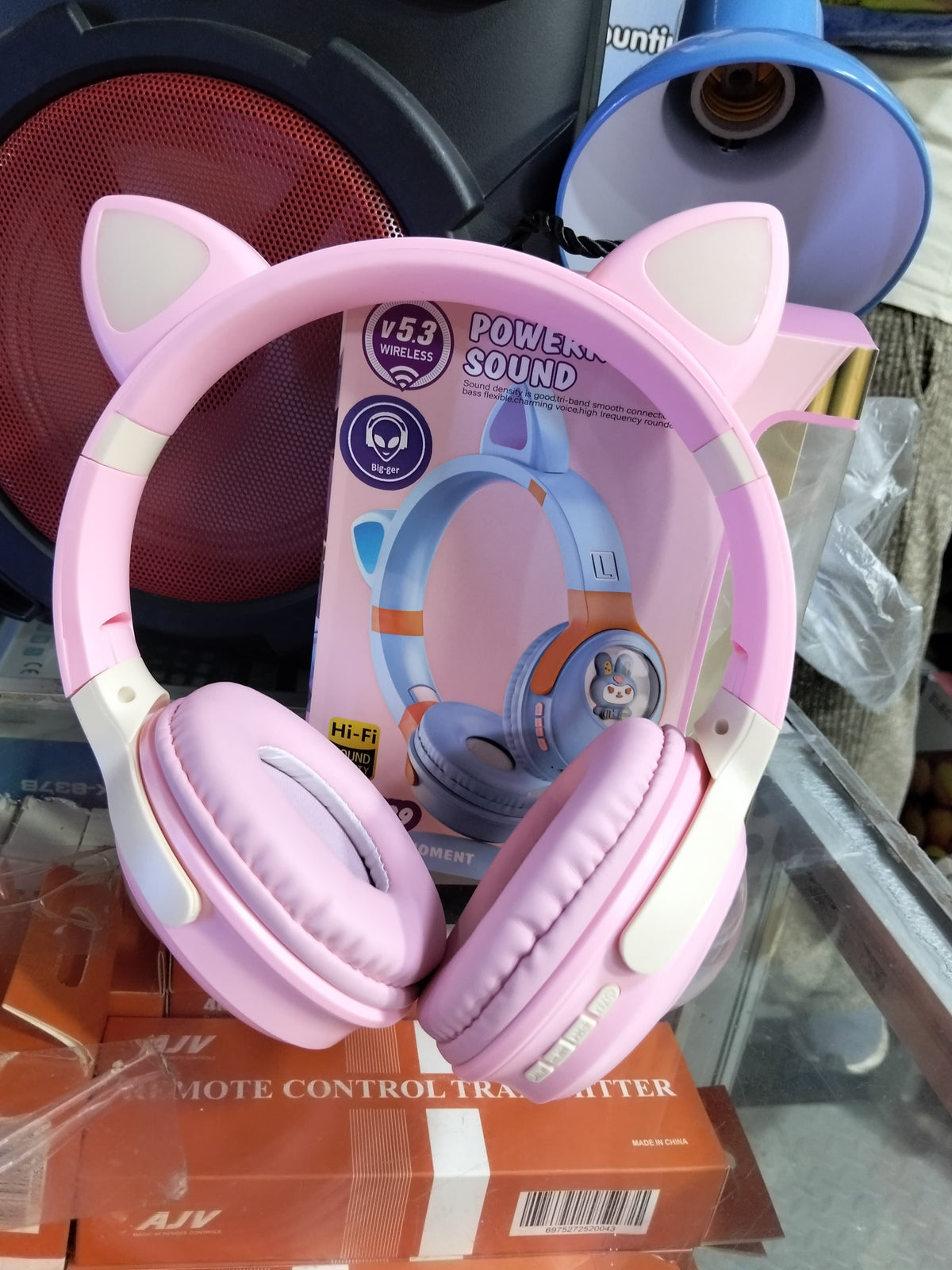 Audifonos bluetooth orejas gato