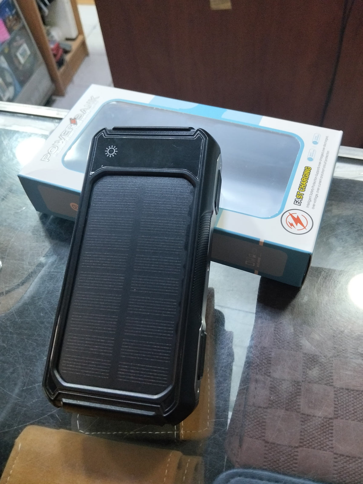 Bateria portatil solar 35000mah Cod:4002 driver:03