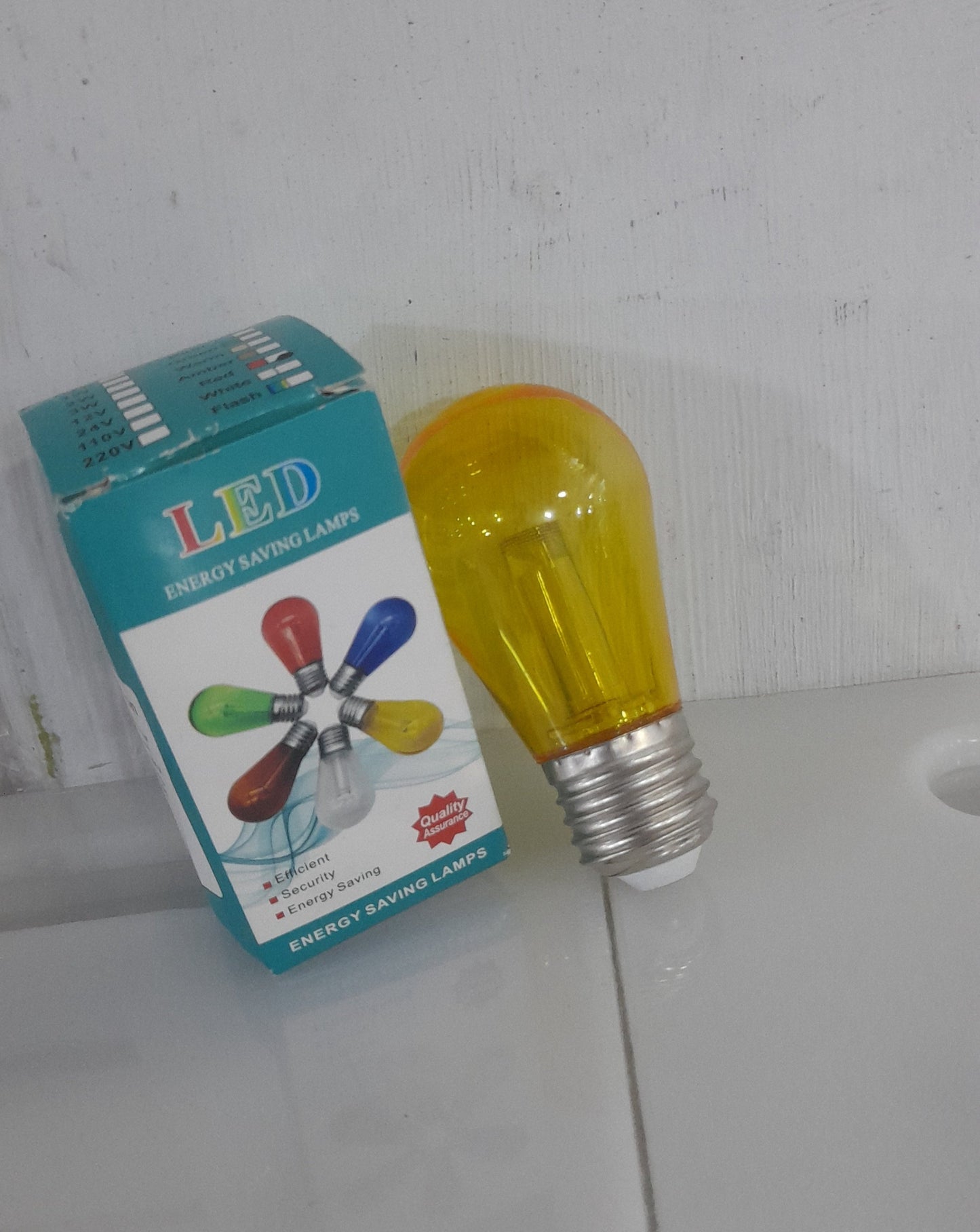 Foco led  luz amarilla - Cod  : 06