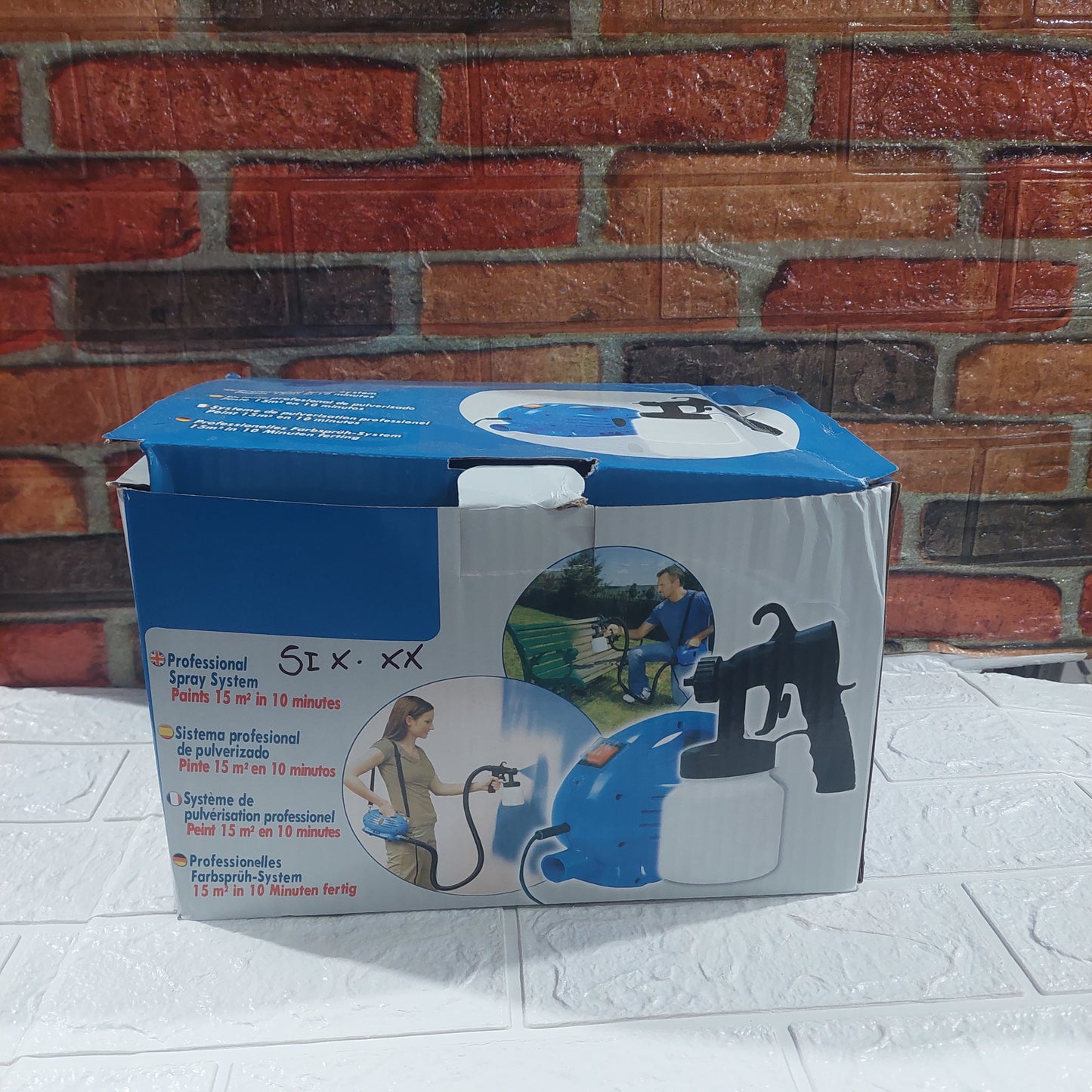 Kit Para Pintar Paint Zoom Compresor Pistola Recipiente Cod:3345 Driver :01