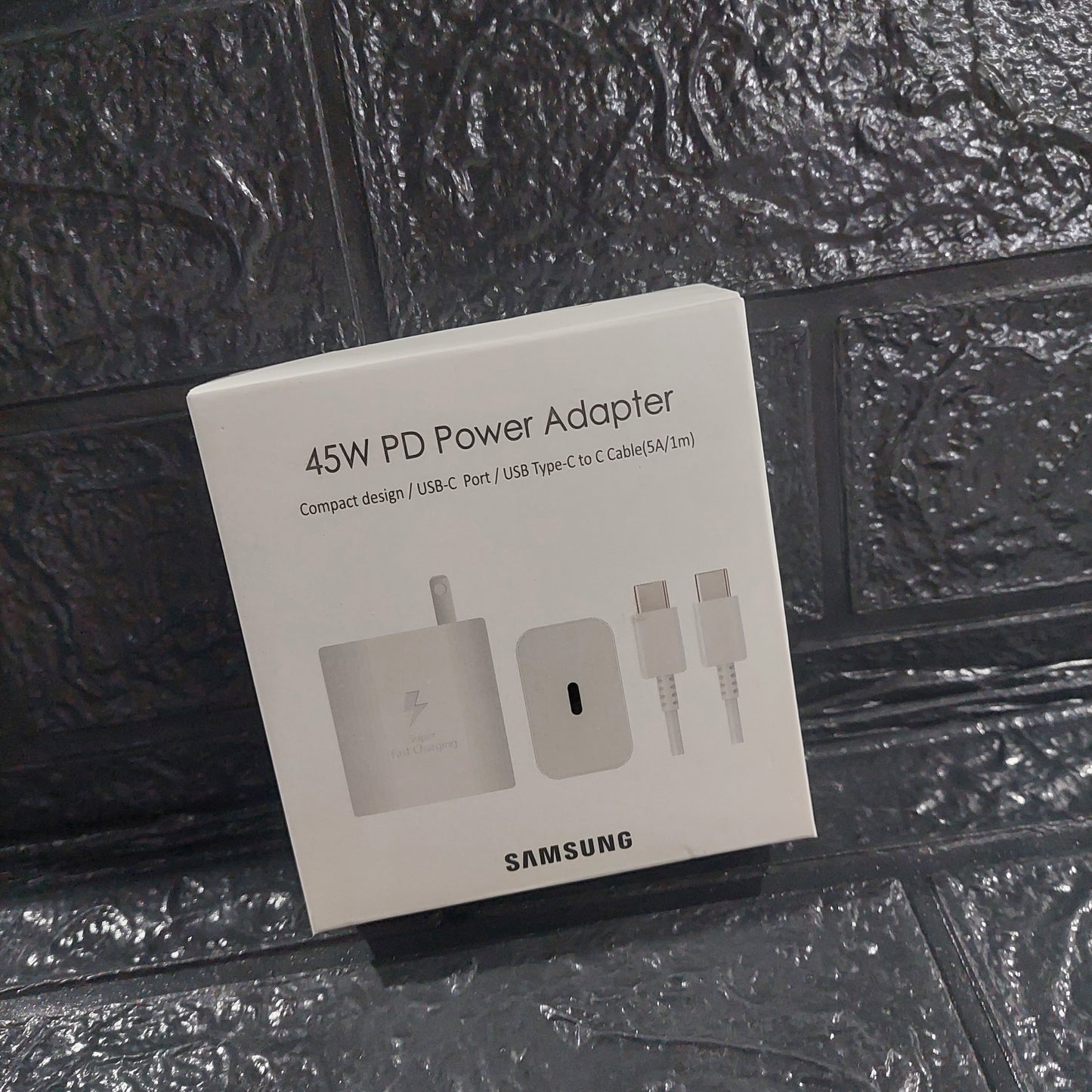 Cargador Samsung 45W Carga Rapida Tipo C -Negro Cod:3347 Driver 01