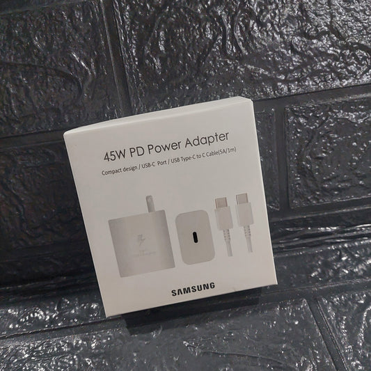 Cargador Samsung 45W Carga Rapida Tipo C -Negro Cod:3347 Driver 01