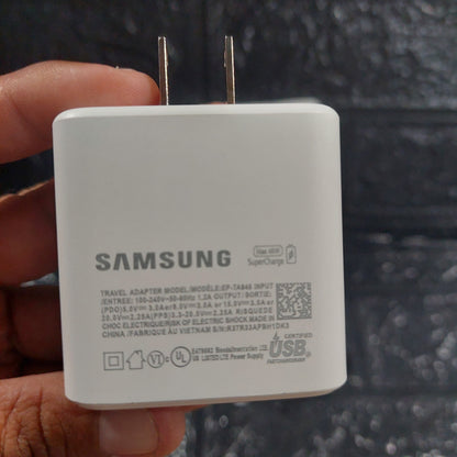 Cargador Samsung 45W Carga Rapida Tipo C -Negro Cod:3347 Driver 01