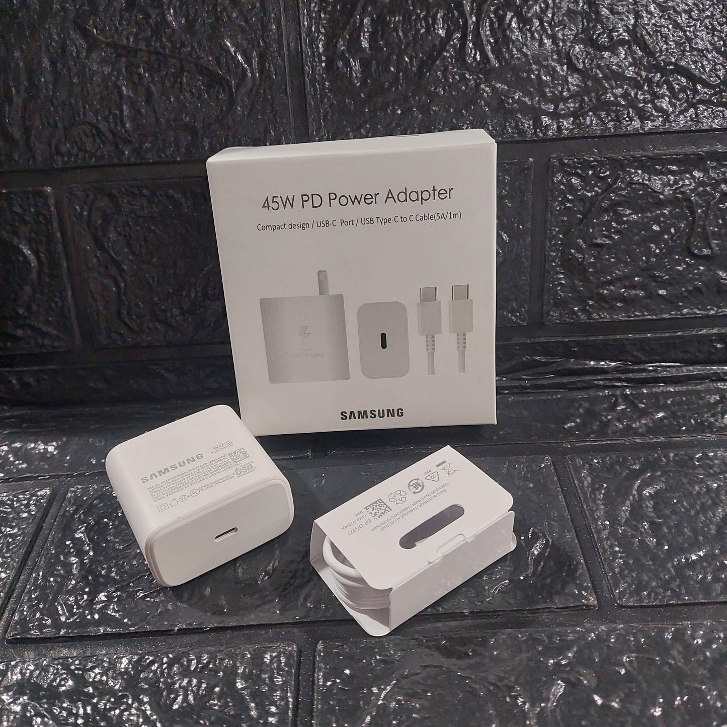 Cargador Samsung 45W Carga Rapida Tipo C -Negro Cod:3347 Driver 01