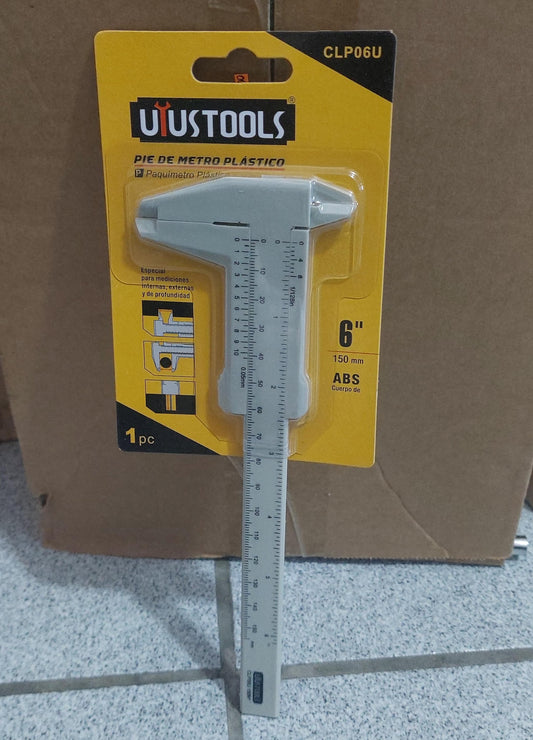 Pie de rei / calibrador de plastico - Cod : 05