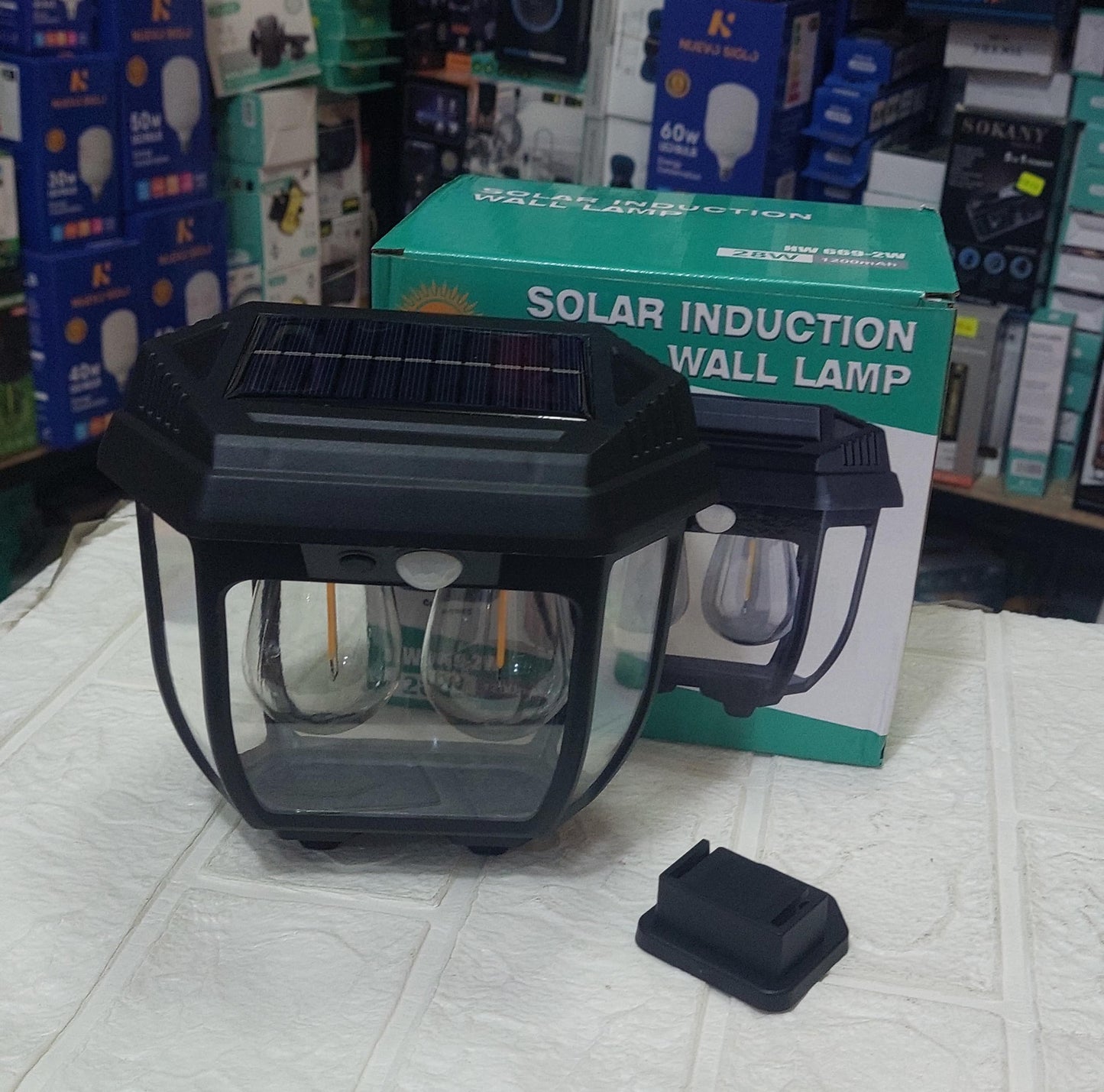 Lampara solar 28W