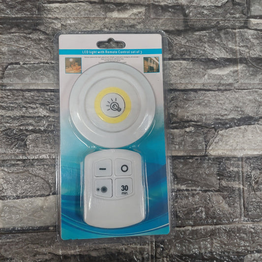 Luz LED con control remoto - COD : 01