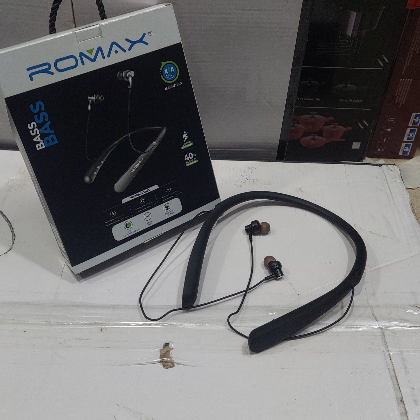 Audifonos Bluetooth de cuello 12 horas COD:2241 - Cod  : 02