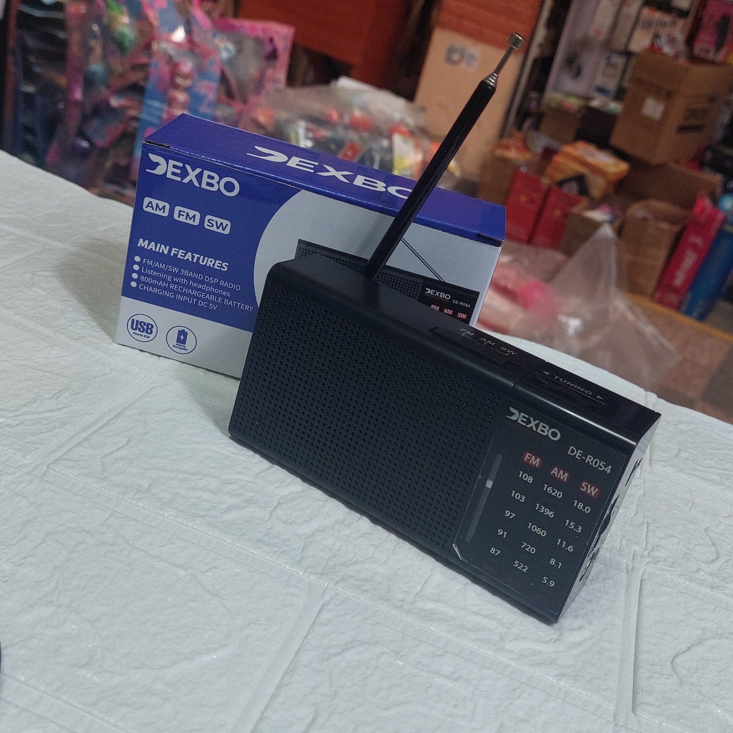 radio pequeño Recargable  COD:2458