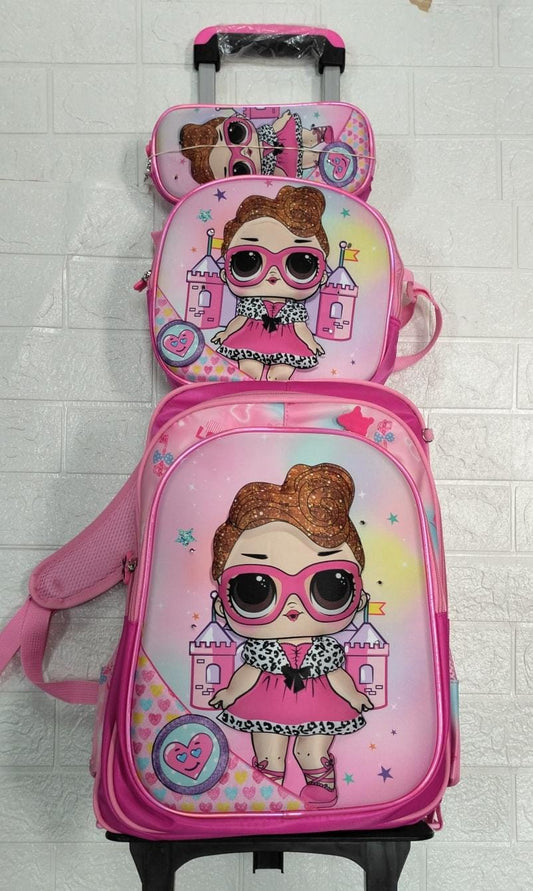 Mochila 3 en 1 niña