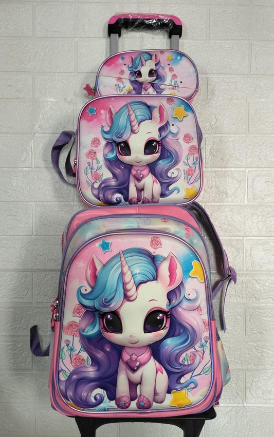 Mochila 3 en 1 niña