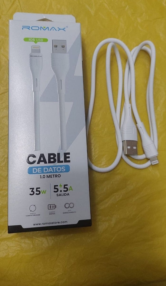 Cable iphone usb a Ligthing - COD : 01