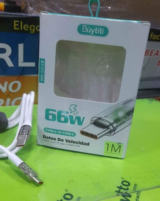 Cable tipo C a C - Cod  : 02