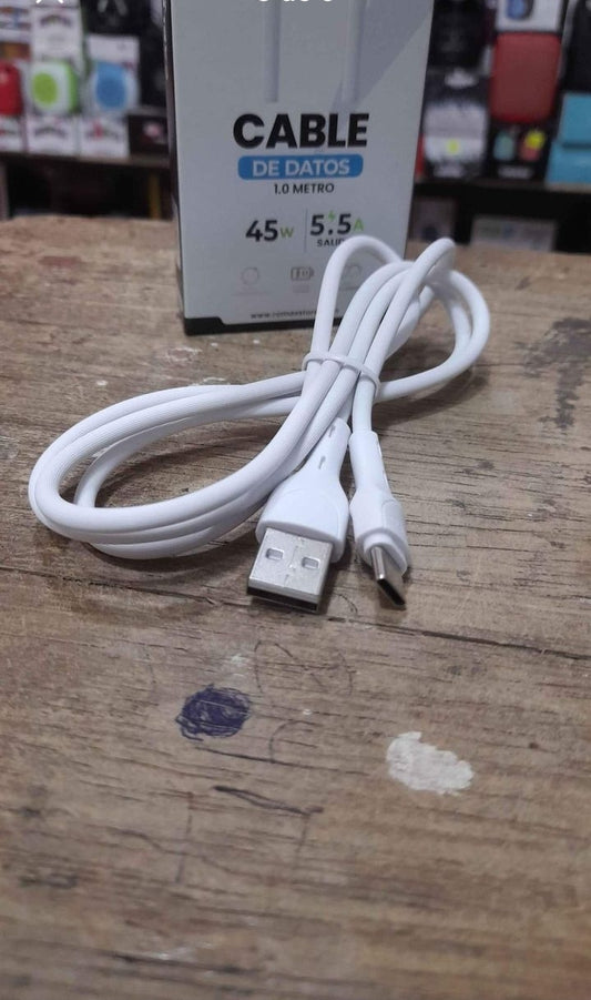 Cable  USB A TIPO C - COD : 01