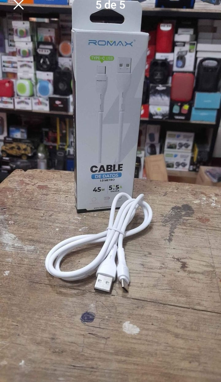 Cable  USB A TIPO C - COD : 01