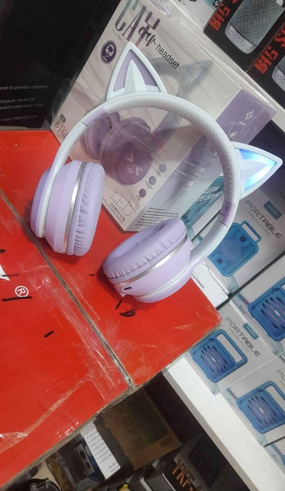 Audífonos Bluetooth Gato - Cod  : 02