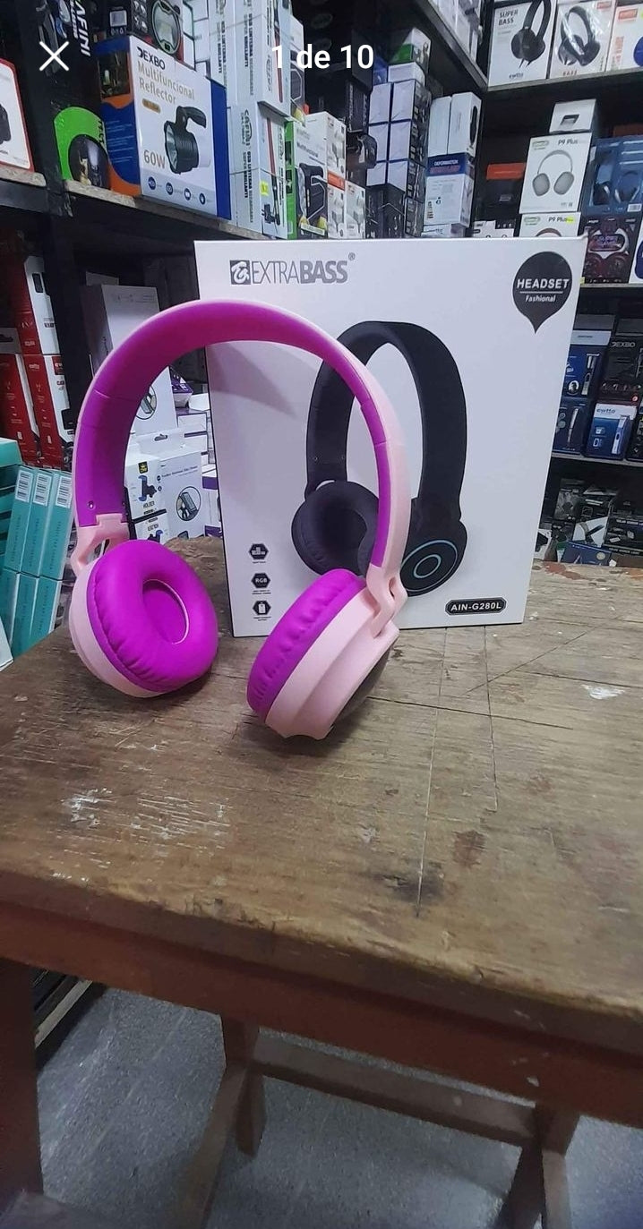 Audífonos Bluetooth vincha - COD : 01