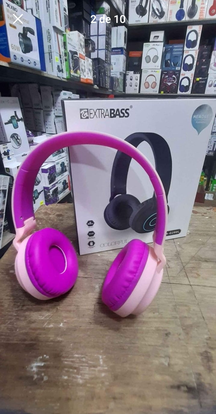 Audífonos Bluetooth vincha - COD : 01