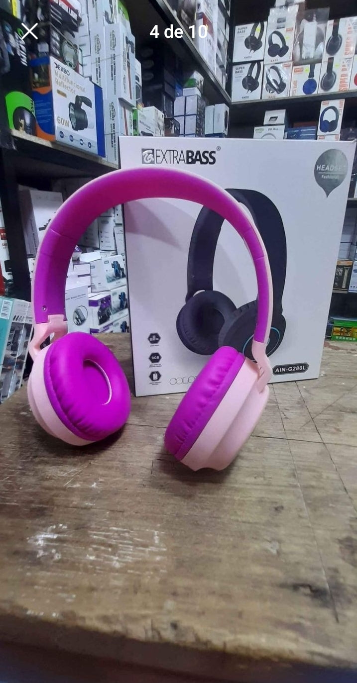 Audífonos Bluetooth vincha - COD : 01